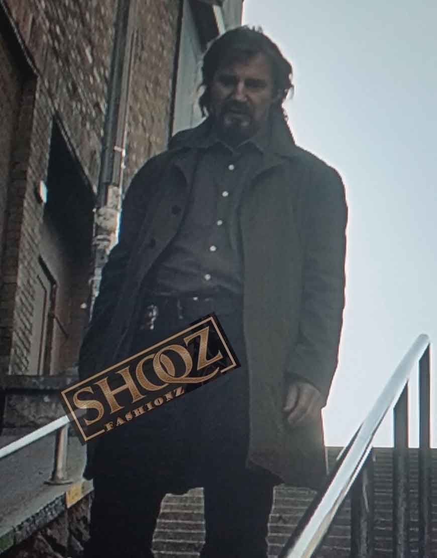 Liam Neeson A Walk Among The Tombstone Green Coat